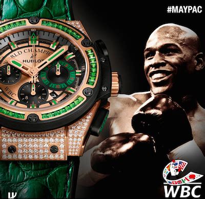 hublot mayweather sponsor|Hublot sponsorships.